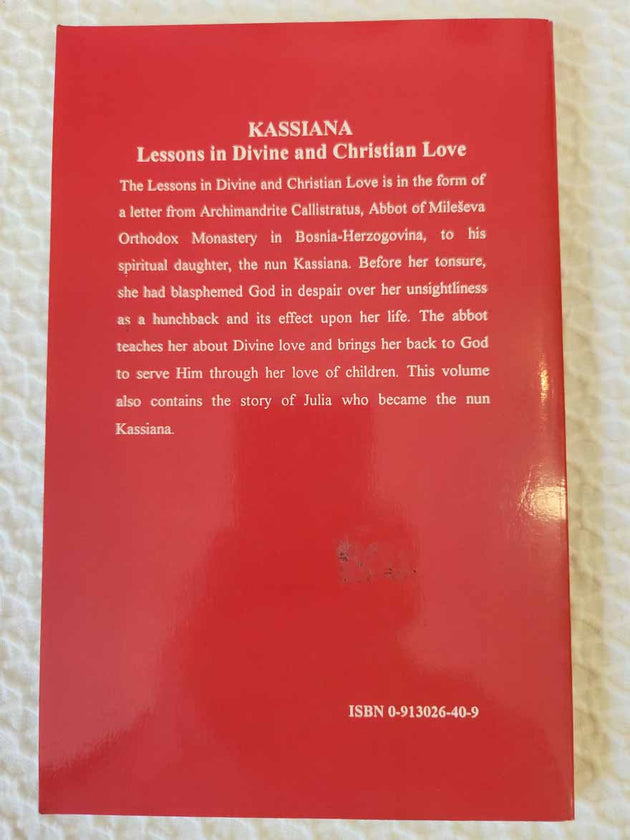 Kassiana Lessons in Divine and Christian Love rare