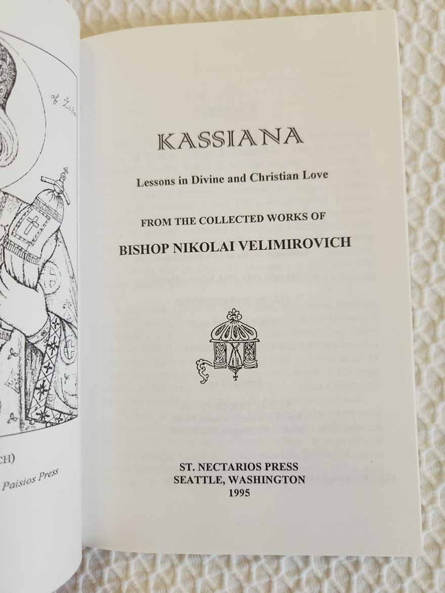 Kassiana Lessons in Divine and Christian Love rare