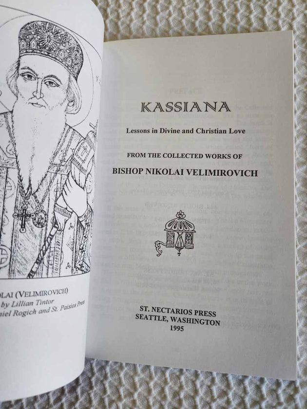 Kassiana Lessons in Divine and Christian Love rare