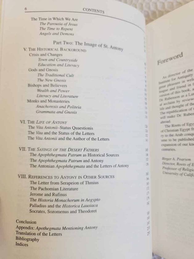 Letters of St Antony rare book