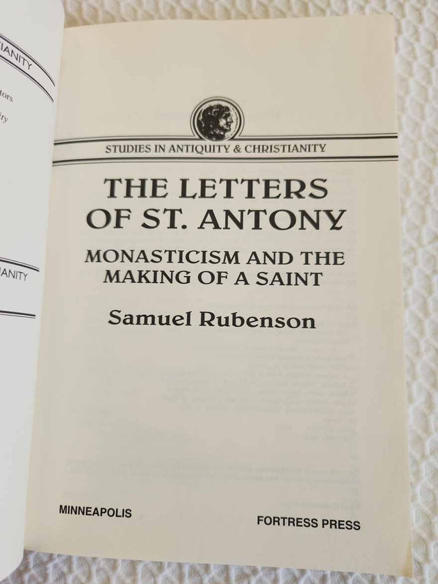 Letters of St Antony rare book