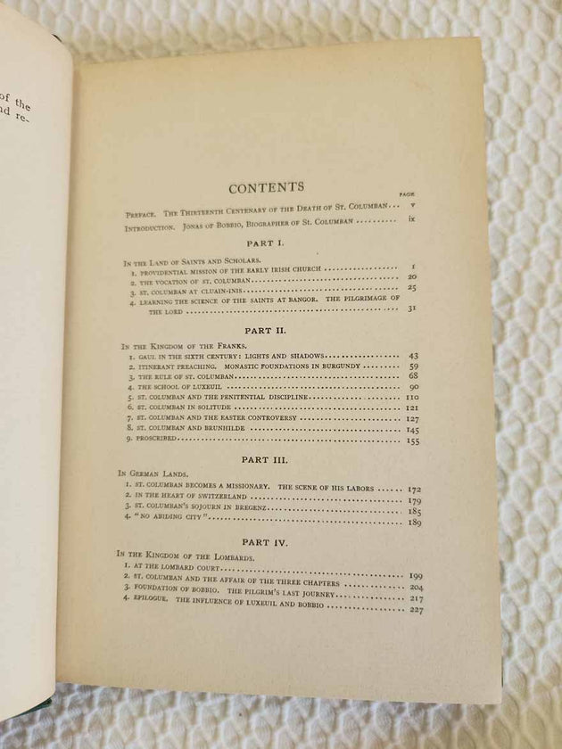 Life and Writings of Saint Columban 1914