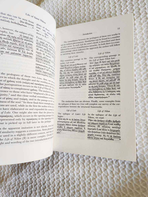 Life of Saint Nikon very rare book