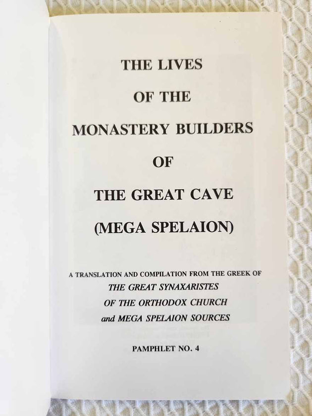 Lives of the Monastery Builders V4 Great Cave