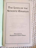 Lives of the Seventy Apostles rare