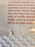 Married Saints of the Church very rare book