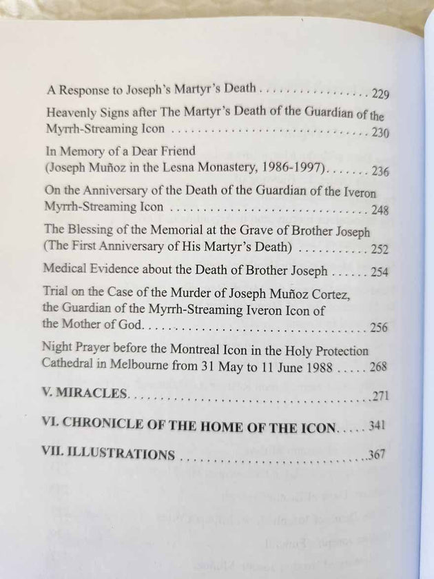 Montreal Myrrh-Streaming Icon and Brother Joseph rare