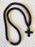Mount Athos Prayer Rope 100 BLK BLKC BLKbds