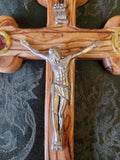Olivewood Cross Budded 11 in
