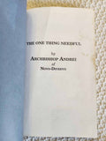 One Thing Needful rare book good
