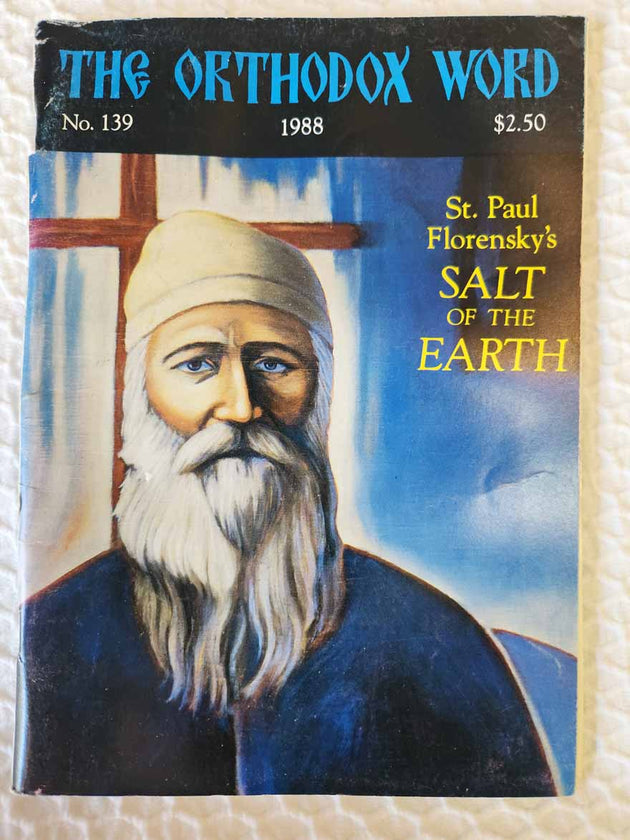 Orthodox Word 139 Mar-Apr 1988 RARE poor2