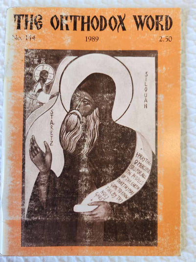 Orthodox Word 144 Jan-Feb 1989 RARE fair1