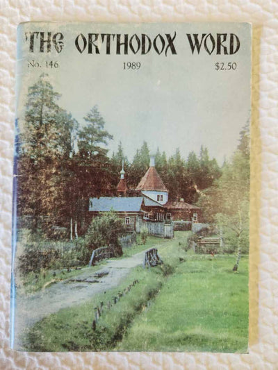 Orthodox Word 146 May-Jun 1989 RARE fair1