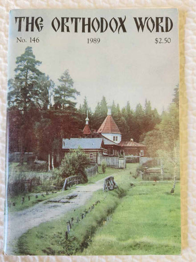 Orthodox Word 146 May-Jun 1989 RARE good1