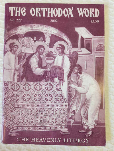 Orthodox Word 227 Nov-Dec 2002 RARE good2