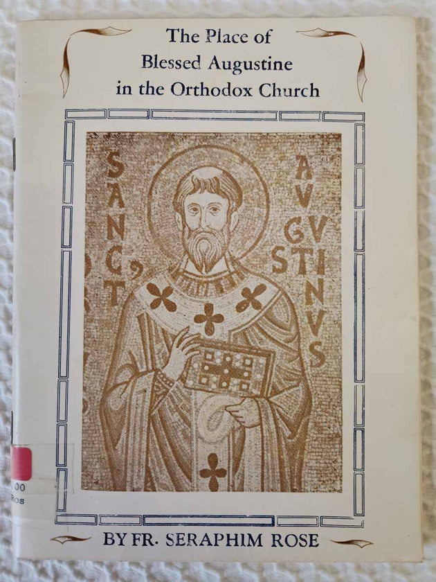 Place of Blessed Augustine 1st Ed rare