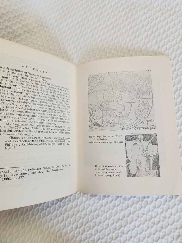Place of Blessed Augustine 1st Ed rare