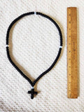 Mount Athos Prayer Rope 100 BLK FrWHTbds C