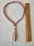 Mount Athos Prayer Rope 100 PUR WHT PURbds CT