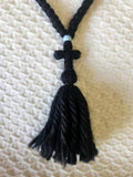 Mount Athos Prayer Rope 100 WOOL WHTbds