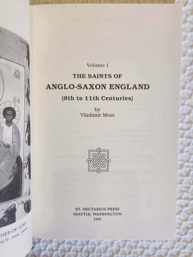 Saints Anglo-Saxon England Volume 1 rare