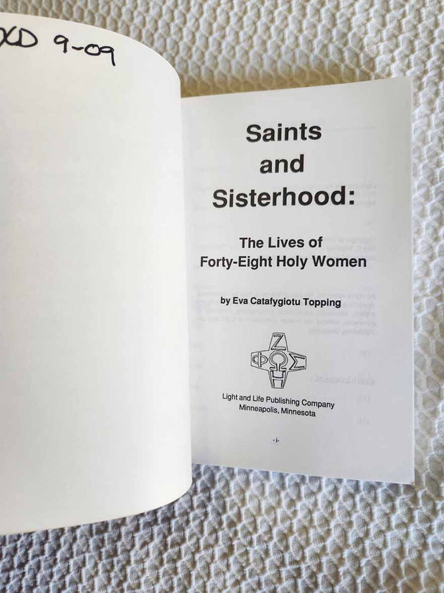 Saints and Sisterhood The Lives of Forty-Eight rare