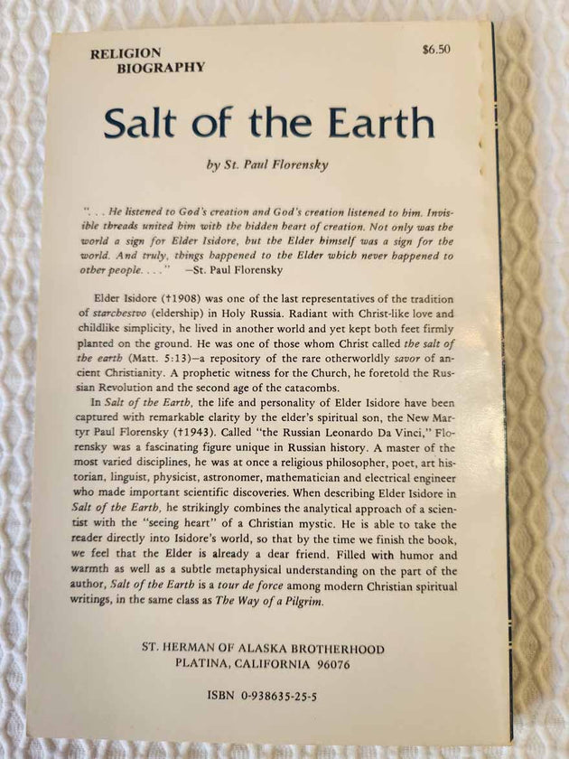 Salt of the Earth 1st Ed rare