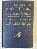 Secret of the Curedars 1929 rare book