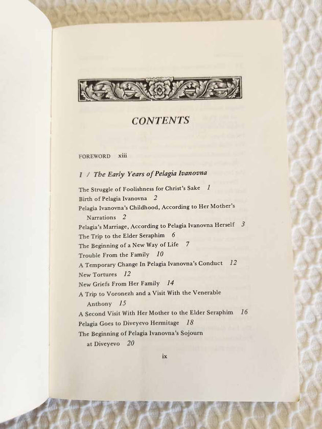 Seraphim's Seraphim The Life of Pelagia rare book