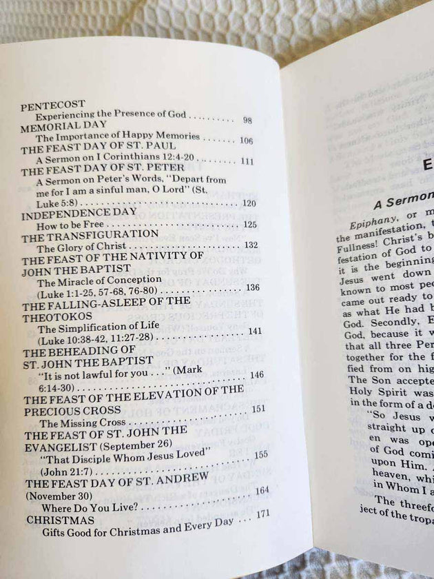 Sermons on the Major Holy Days rare