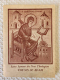 Sin of Adam by Saint Symeon 1st Ed rare