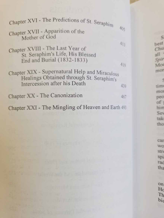 St Seraphim of Sarov A Spiritual Biography rare