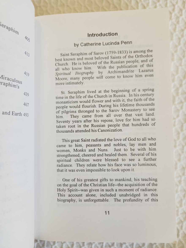 St Seraphim of Sarov A Spiritual Biography rare
