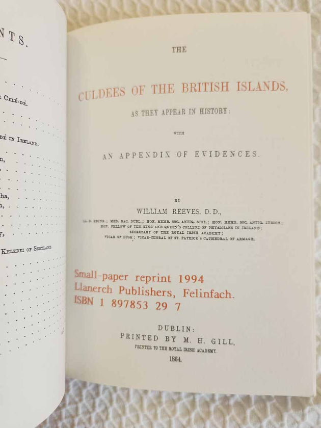 The Culdees of the British Islands rare