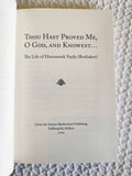 Thou Hast Proved Me O God rare book