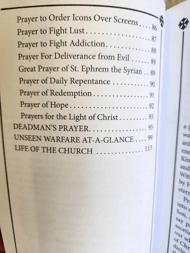 Unseen Warfare Prayer Book Softbound
