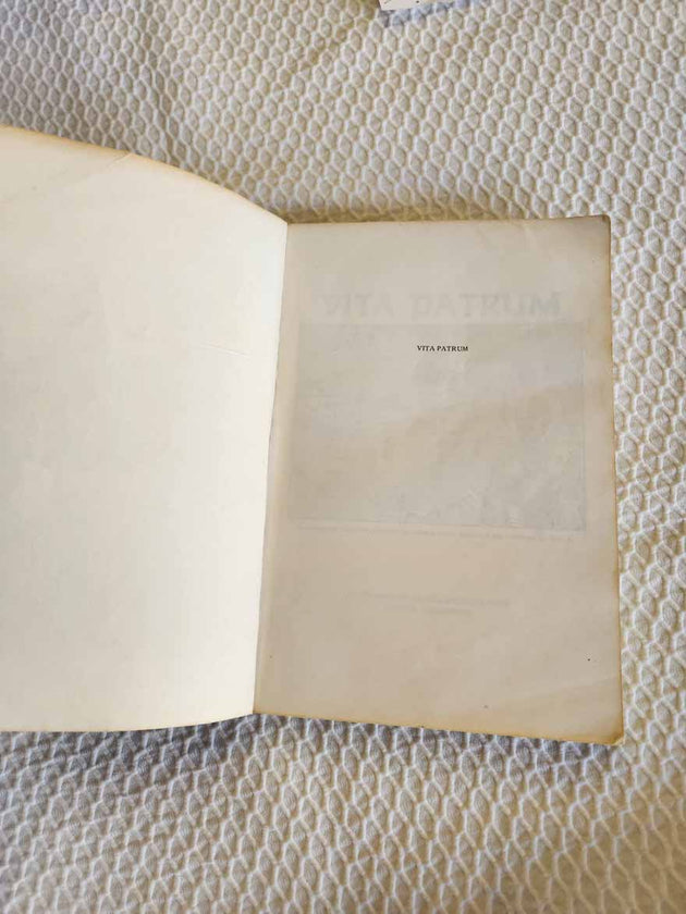 Vita Patrum by Gregory of Tours RARE poor