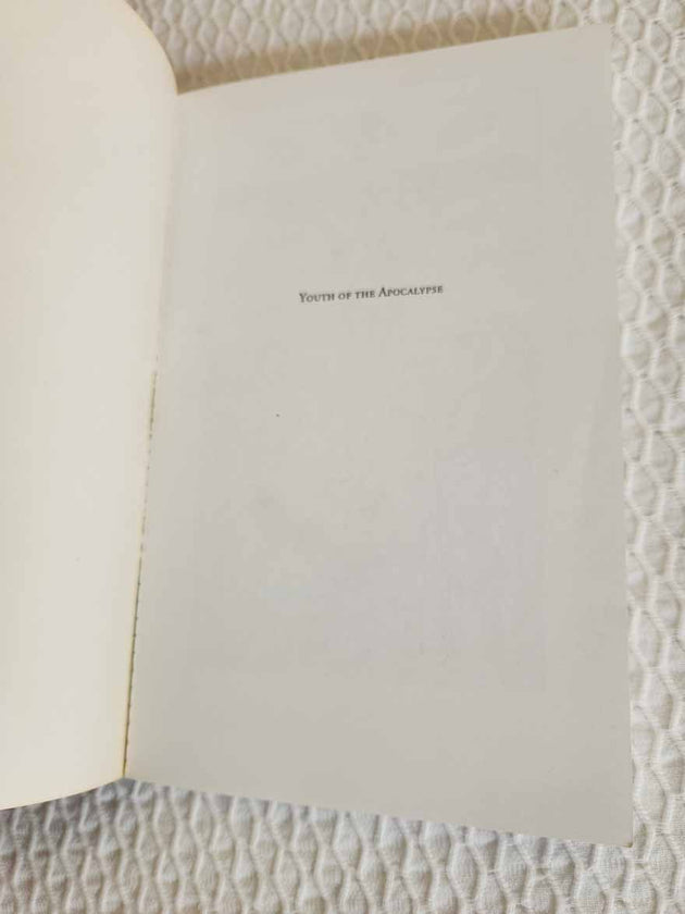 Youth of the Apocalypse rare 1st Ed good