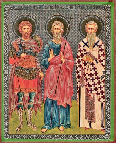 Andrew Stratelates, Apostle Andrew, and Andrew of Crete