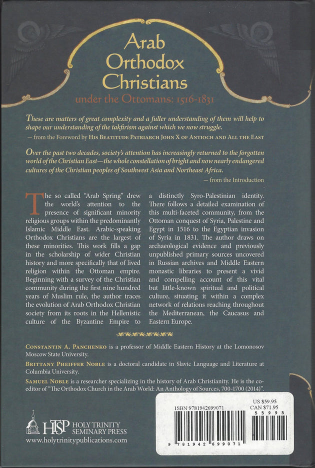 Arab Orthodox Christians hardcover