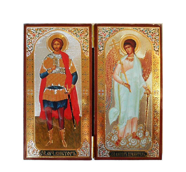Victor and Guardian Angel DiptychTall011