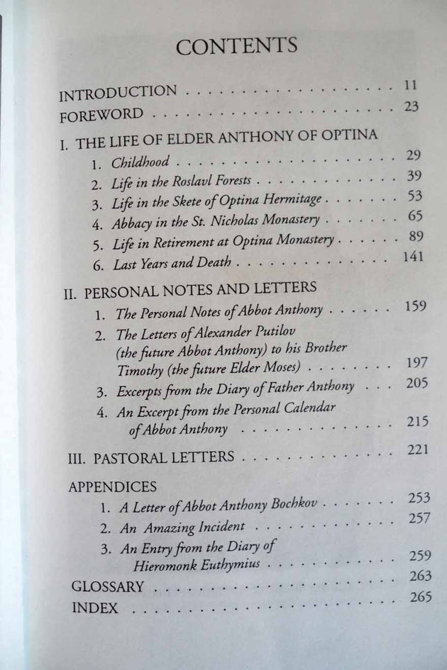 Elder Anthony of Optina 1st Edition