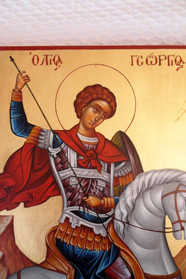 George Great Martyr Greek Icon 12x16