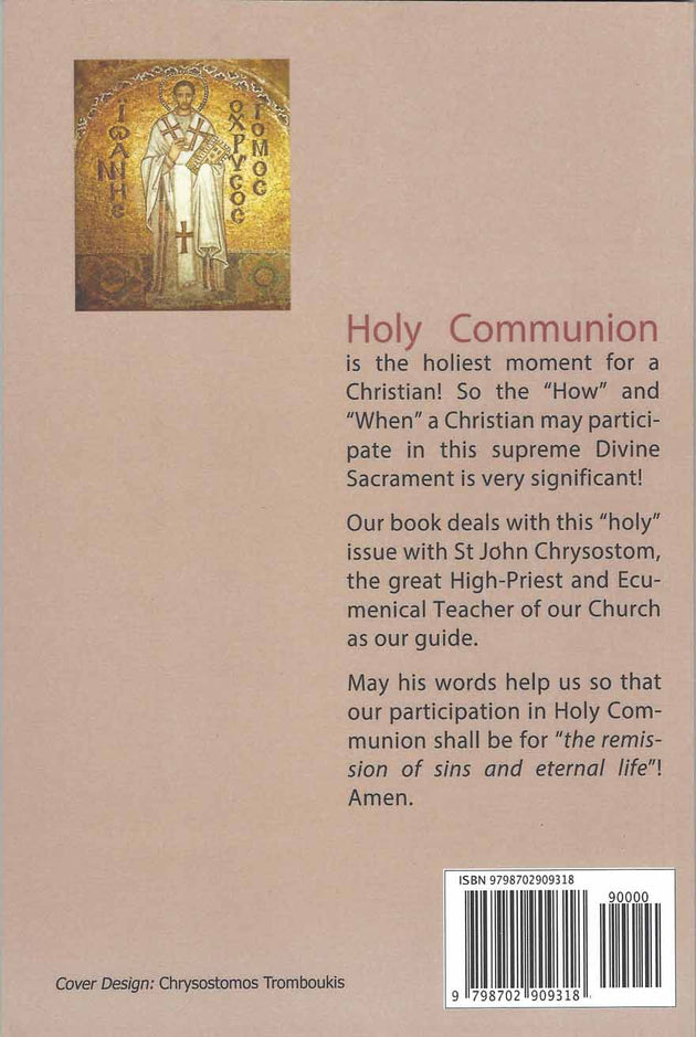 Holy Communion How and When