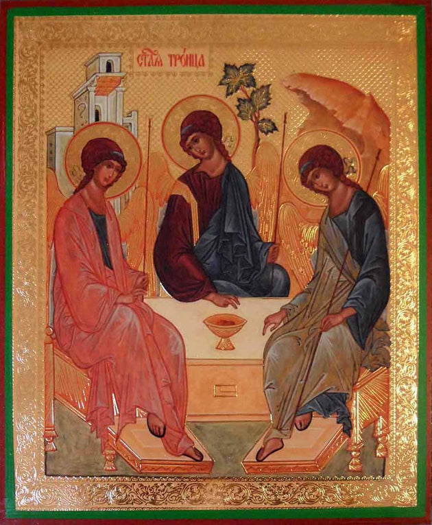 Holy Trinity by Rublev