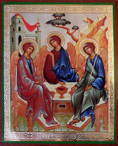 Holy Trinity by Rublev new