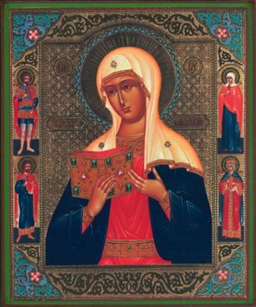 Kaluga Mother of God with Saints