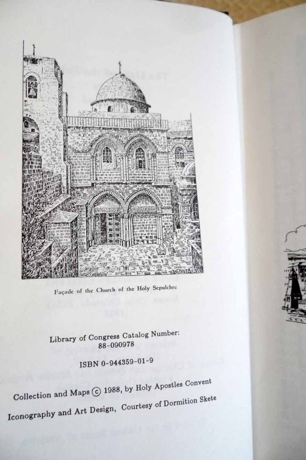 Lives of the Saints Holy Land Sinai rare book