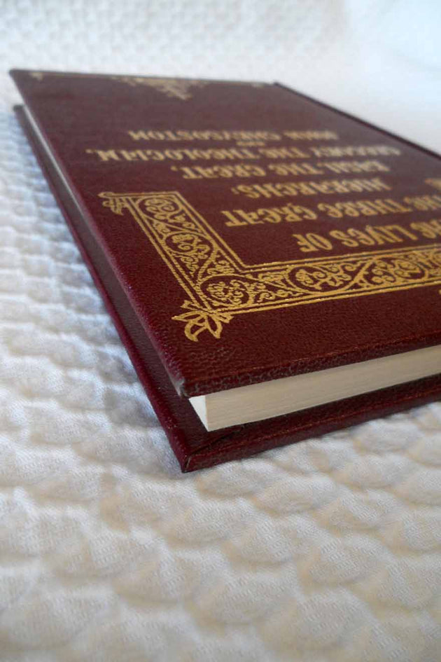 Lives of the Three Great Hierarchs 1st Ed rare book