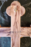 Olivewood Cross Budded 16 in
